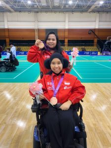 Nurul Boccia World Cup Medal