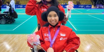 Nurul Boccia World Cup Medal