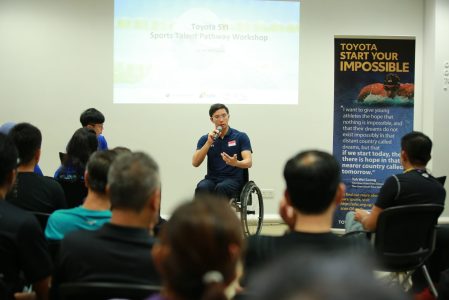 Toyota SYI (11) - Toh Wei Soong sharing about his swimming journey